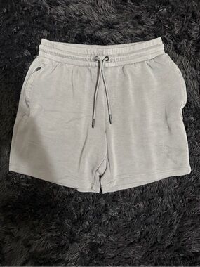 2xist Light Gray Athletic Drawstring Shorts